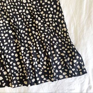 Loft leopard midi skirt.